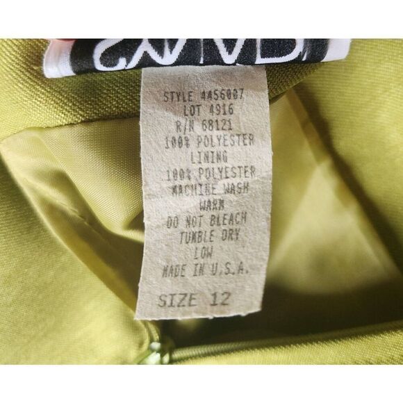 NYCC 2 pc Beautiful green skirt and jacket set, NWOT - Picture 13 of 14